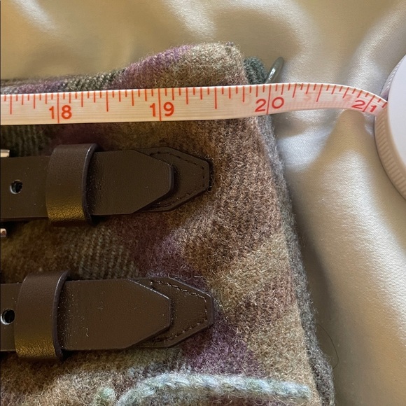 Lauren by Ralph Lauren plaid fringe  trim mini skirt sz 16 W - Picture 7 of 10